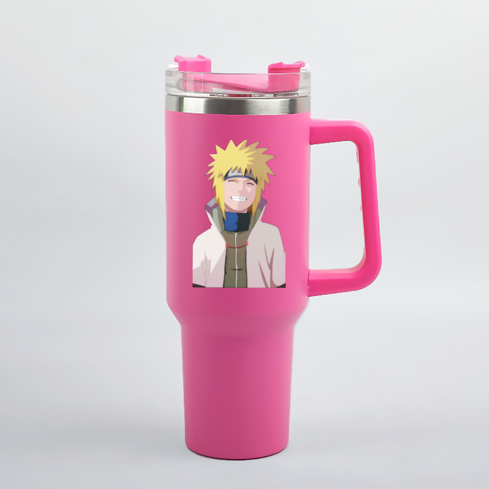 （画像用） NARUTO -ナルト- 波風 ミナト Namikaze Minato 1200mL車用タンブラー（カラープリント）